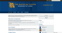 Desktop Screenshot of cyberpost208.floridalegion.org